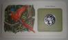Carte lettre aux oiseaux du monde.   Pièce  Scarlet Macaw Belize. année 1980   Lot N° 45.