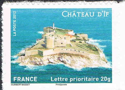 Timbre entreprise autoadhésif 2012 Château d'If .