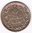 Monnaie Guernesey 8 Doubles = 1 Penny 1874, frappe médaille, état T.T.B.+  Pièce ancienne.