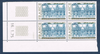 Timbres poste de France bloc de quatre timbres avec coin daté du 16. 1. 75. neuf. Réf Yvert & Tellier N° 1806 type Palais de Justice de Rouen, bloc intact.
