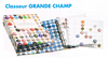 Album Grande champagne avec 4 feuilles transparentes