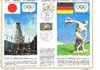 Feuillet commémorant les XIe Jeux olympiques d'hiver au Japon