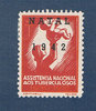 Timbre Nacional AOS Tuberculosos 1930 surchargé NATAL 1942