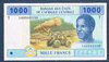 Billet de 1000 Francs Banque des Etats de l'Afrique Centrale neuf