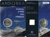 Pièce Andorre 2 Euro 2017 en coincard type Pays des Pyrénées
