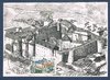 Carte postale historique philatélique Château de Sedan
