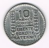 Pièce de monnaie Française de 10Francs argent type Turin 1930