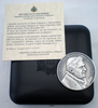 Médaille en argent  de Saint  Marin, année  2011 visite à San Marino du  Saint Père Benoît XVI.