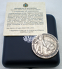 Médaille  argent  de Saint  Marin, année  2009  40ème  anniversaire  Dello  Sbarco Dell.