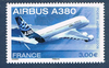 Timbre poste aérienne de France, éms en 2006. Réf Yvert & Tellier N° 69 neuf. Description: Avion Airbus A 380.