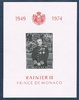 Bloc feuillet de Monaco N° 8 Rainier III