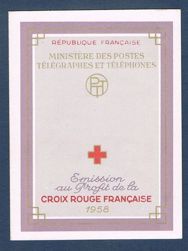 Carnet Croix Rouge Française1958 Saint Vincent de Paul