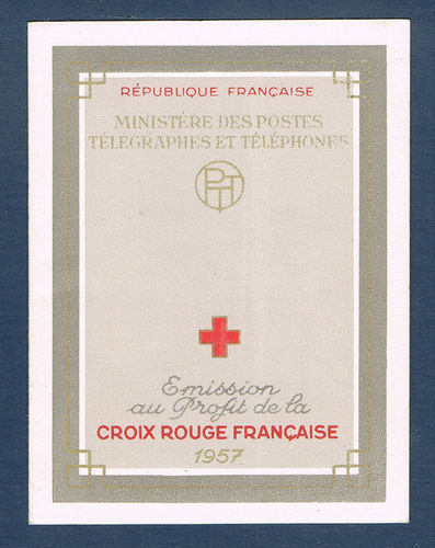 Carnet Croix Rouge Française 1957 L'aveugle le mendiant