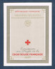 Carnet Croix Rouge Française 1957 L'aveugle le mendiant