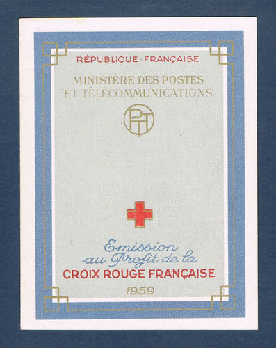 Carnet Croix Rouge France 1959 Abbé de L'Epée Valentin Haûy