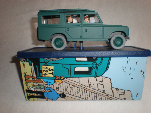 Véhicule Tintin, Le  Land Rover du Général tapioca, offre promotionnelle
