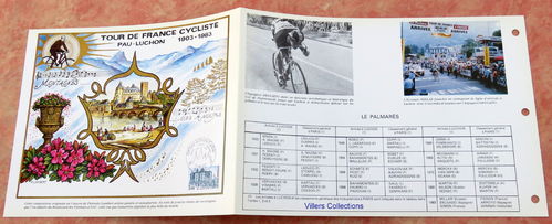 Feuillet spécial tour de France cycliste Pau-Luchon 1983