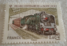 Timbre poste de France autoadhésif émis en 2012. Réf Yvert & Tellier N° 711 neuf. Description: Train. centenaire de la Pacific.