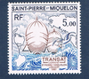 Timbre ST-Pierre-et-Miquelon N° 477,année 1987. Course transatlantique.