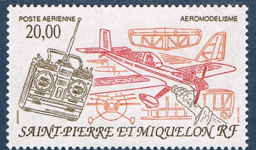 Timbre ST Pierre-et-Miquelon poste  aérienne N°71 neuf  **, année 1992.