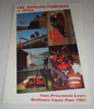 Calendrier des sapeurs  pompiers de Sedan, année 1991.