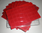 Lot 10 plateaux feutrine rouge avec couvercle cases carrées