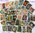 Pochette 53 timbres France formats tableaux neufs charnière
