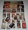 Pochette thématique 30 timbres oblitérés, tableaux grands formats. Lot N° 37.