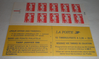 Carnet 10 timbres Marianne adhésifs N°2630 repère rouge