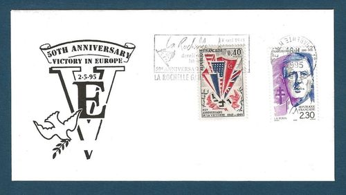 Enveloppe 50ème Anniversaire de la Victoire 1945