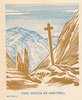 Enveloppe Andorre Français Paysage Croix gothique de Meritxell