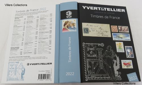 Nouveau Catalogue 2022 de cotation des timbres de France