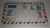 Lettre par avion affranchie de timbres poste oblitérés. Jugoslavija.