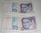 Lot  2 billets de banque  Allemagne,  année 1989. 10 Mark.