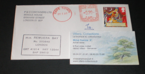 Enveloppe souvenir philatélique. London année 1992.