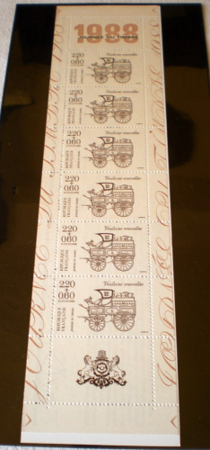 Carnet de 6  timbres + vignettes N° BC2526A
