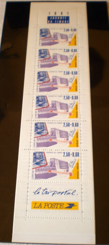 Carnet de 6 timbres + vignettes N° BC2689A