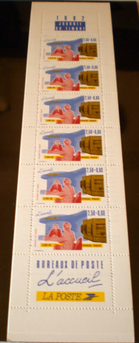 Carnet de 6 timbres + vignettes N°BC2744A