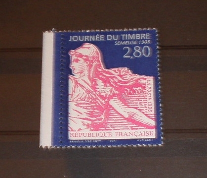 Timbre France provenant de carnet  J.T. Réf :YVERT & TELLIER N° 2991, année 1996.