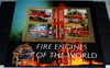 Bloc feuillet des Sapeurs  Pompiers de la Sierra Léone.  Protection  civile  Fire Engines.