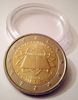 Monnaie 2 Euro Commémorative Finlande, année 2007. 50 ans du traité de Rome.