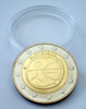 Monnaie 2 Euro Commémorative Slovaquie, année  2009. Les 10 ans de L' Euro.