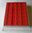 Médaillier 24 cases carrées plateau tiroir feutrine rouge