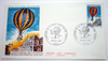 Enveloppe souvenir philatélique affranchie d'un timbre poste aérienne N° 45, année 1991.