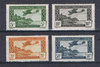 Timbres aérienne d 'Océanie 1944 N°14 à 17 les 4 valeurs