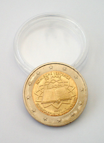 Monnaie 2 Euro Commémorative Allemagne  2007. 50 ans du traité de Rome.