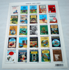 Belgique Mini feuille de 25 timbres les aventures de Tintin