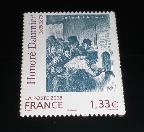 Timbre de France autoadhésif N°224 neuf Honoré Daumier