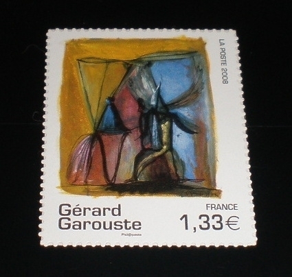 Timbre de France autoadhésif N°222 neuf Gérard Garouste