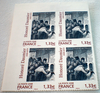 Bloc de 4 timbres de France autoadhésifs N°224 Daumier